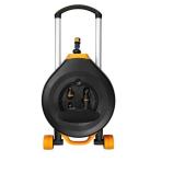 Fiskars automatisk tromle XL med hjul, 13 mm (1/2”), rækkevidde 27 m 1025933