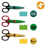 Fiskars Súprava nožníc Kidzors 3 ks Mokraďové zvieratká 1003845
