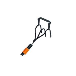Fiskars QuikFit-kultivator med tre spidser og en hakke 1000681