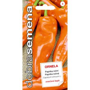 Gode frø: Grøn paprika, Ornela, orange kapia, 0,5 g