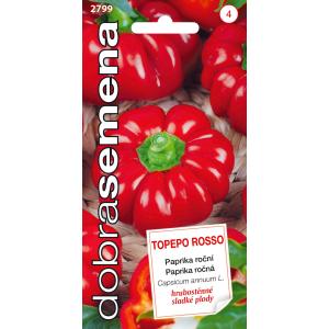 Gode frø: Grøn paprika Topepo Rosso 0,4 g