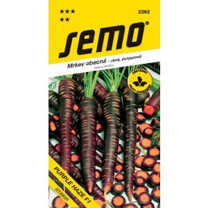 Semo Gulerod Karotka Purple Haze F1, halvtidlig, lilla, 350 stk.