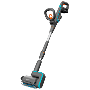 Gardena AquaBrush patio 03/18V P4A sæt med batteridrevet multirenser 14841-20