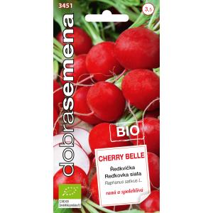 Gode frø: Rød radise »Cherry Belle« økologisk, tidlig, 2,5 g