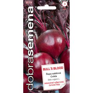 Gode frø: Bull’s Blood-salat, rødbladet, rund, 4 g