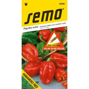 Semo Grøn, stærk paprika Habanero Red 15s SHU 300 000