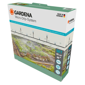 Gardena Micro-Drip-System-startpakke til bede og kanter / 40 m² 13450-20