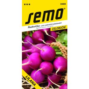 Semo Lilla radise Lilana, hurtigvoksende, helårs sort, 5 g