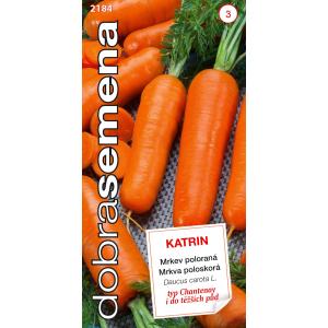 Gode frø: Gulerod »Katrin«, halvtidlig, sorten Chantenay, 3 g