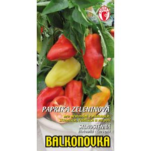 Paprika – Balkónovka, 10 frø