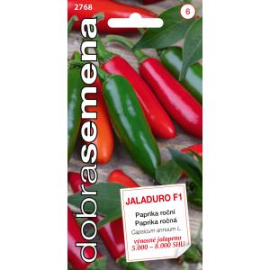 Gode frø: Grøn peberfrugt Jaladuro F1 (jalapeño), 10 stk.